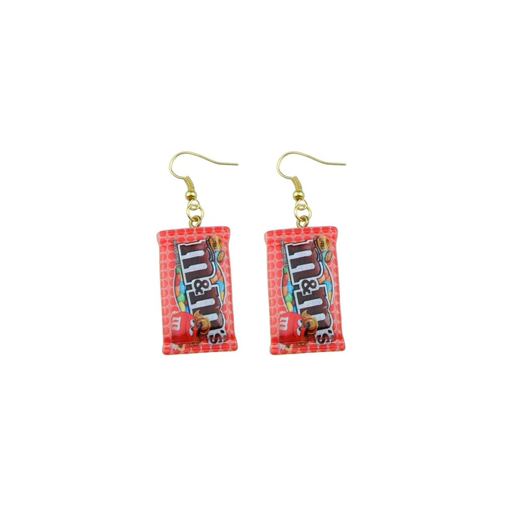 M&M's earrings