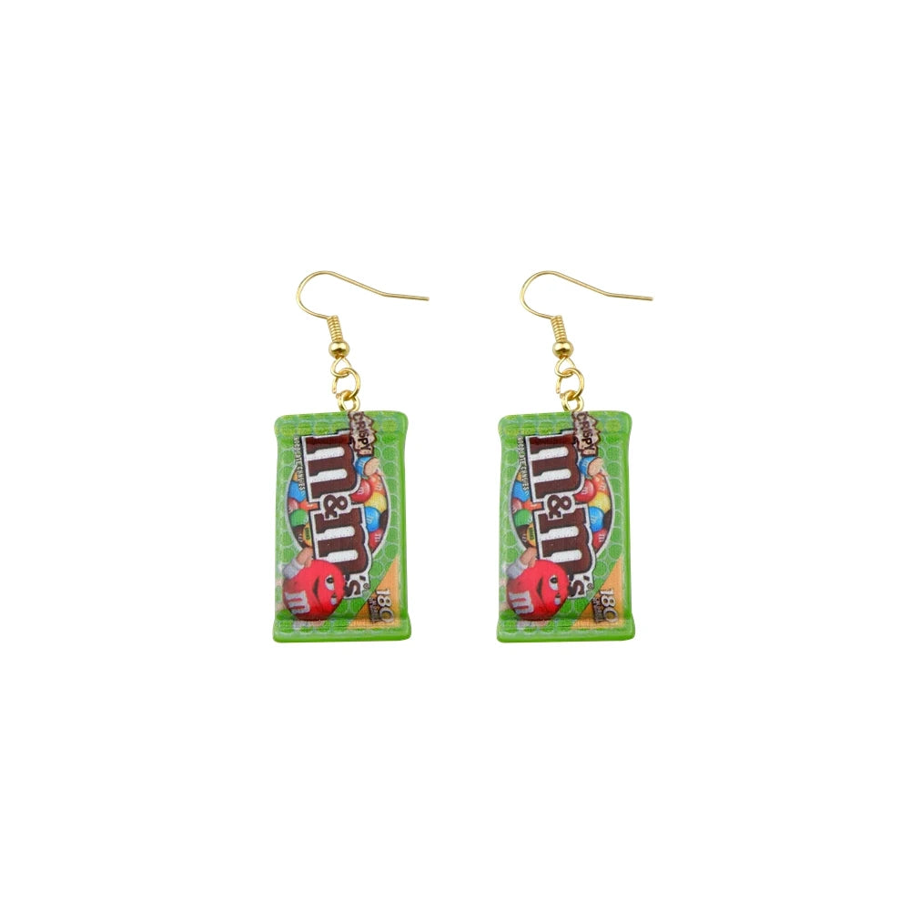 M&M's earrings