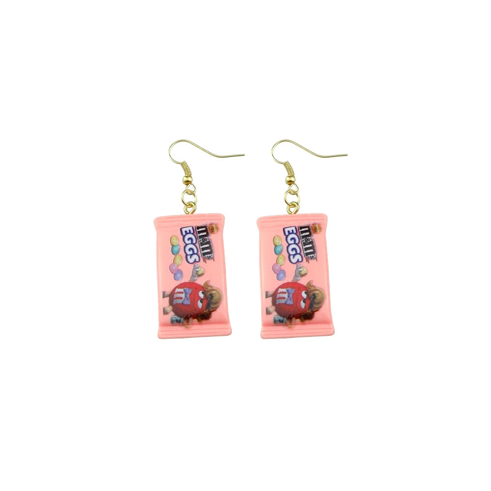 M&M's earrings