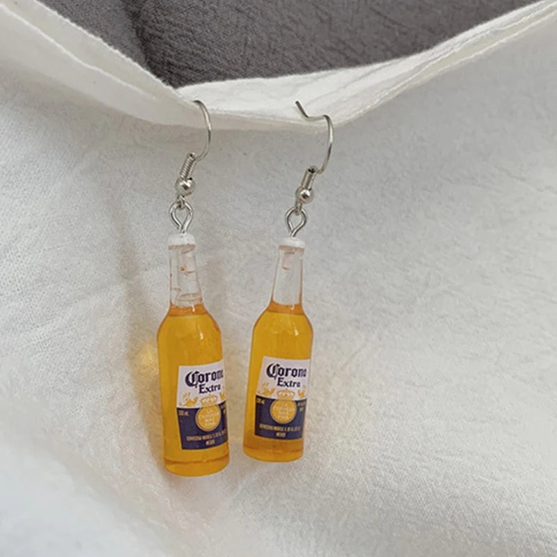 Beer earrings