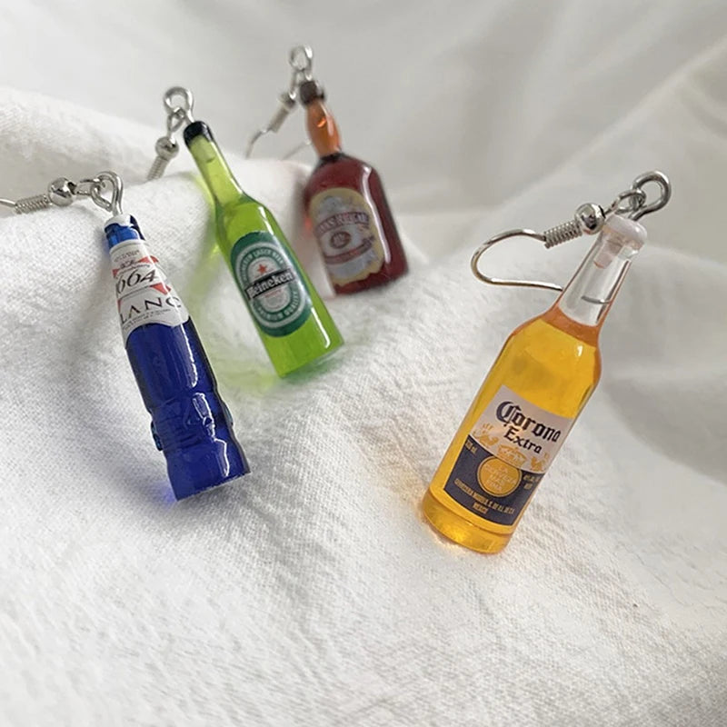Beer earrings