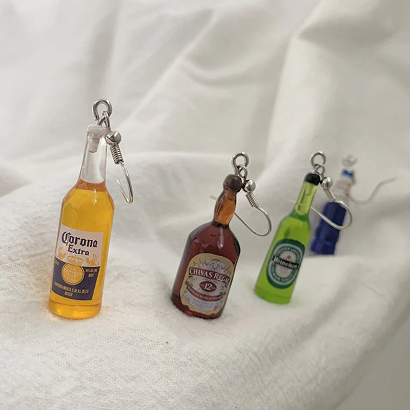 Beer earrings
