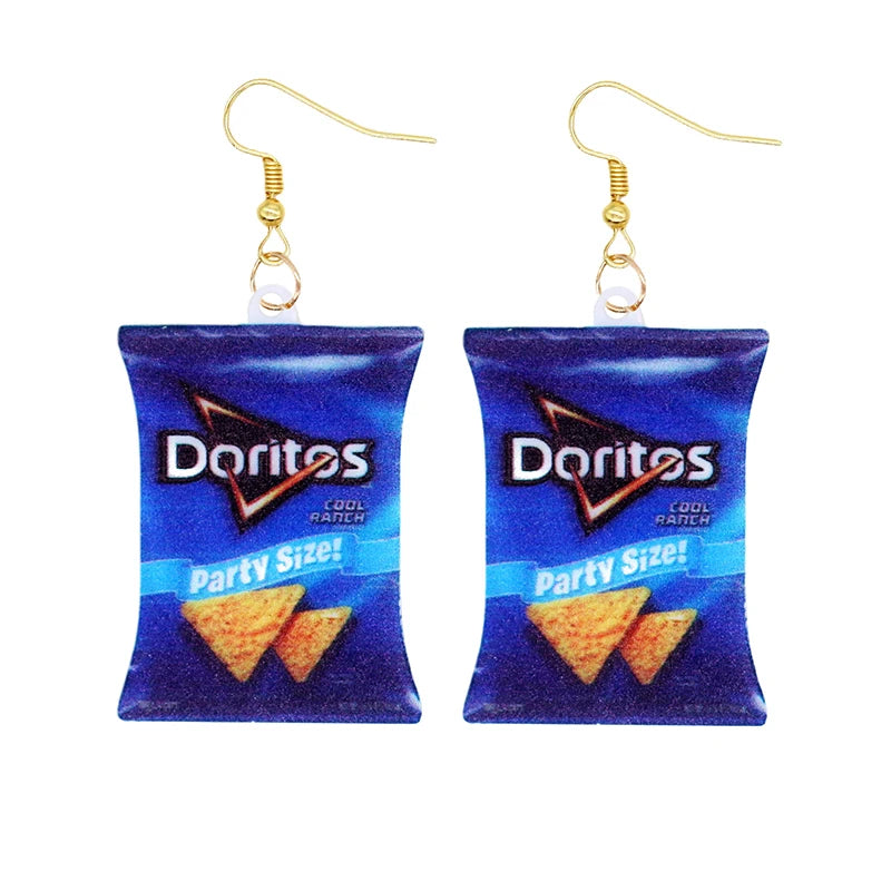 Potato Chips Earrings
