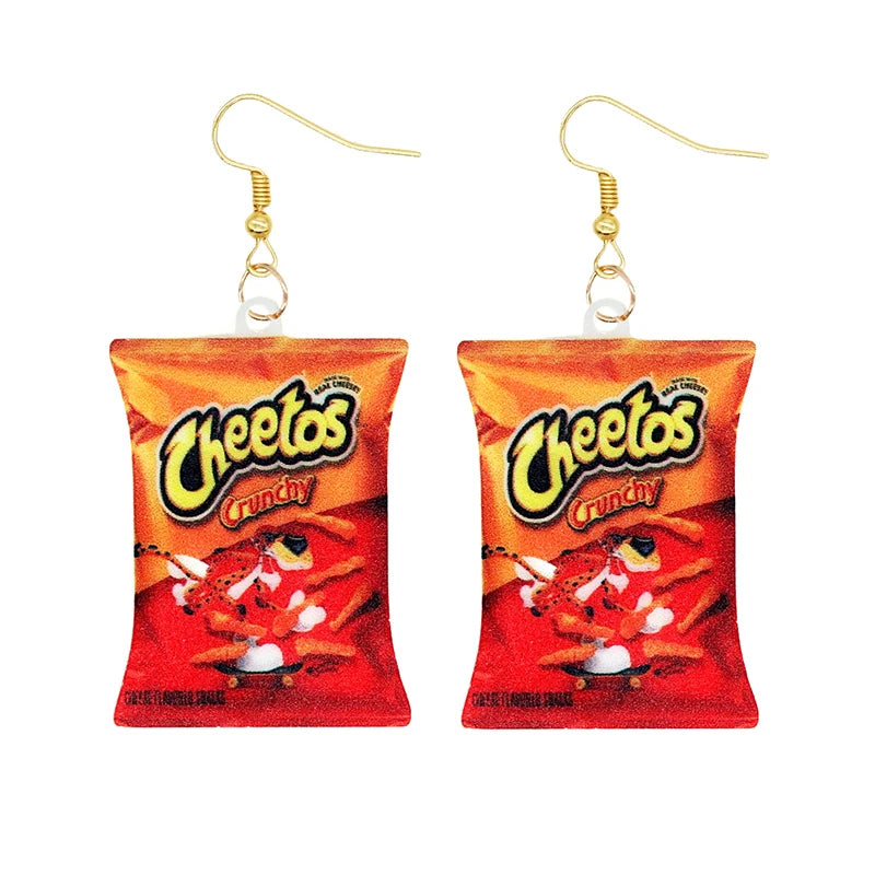 Potato Chips Earrings
