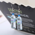 Water bottle earrings