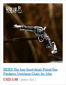 BEIER Stainless steel Cool Unique Black Stone Ring Titanium Steel Retro Old Totem Jewelry For Man Factory Price Sale BR8-334