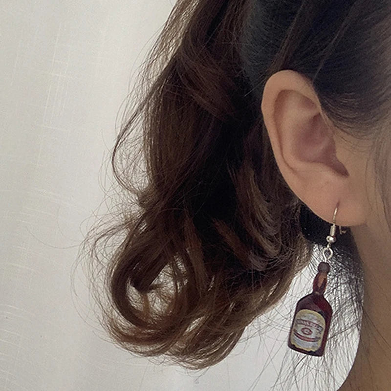 Beer earrings