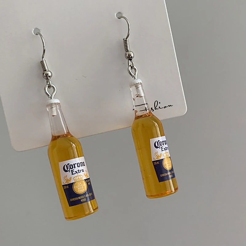Beer earrings