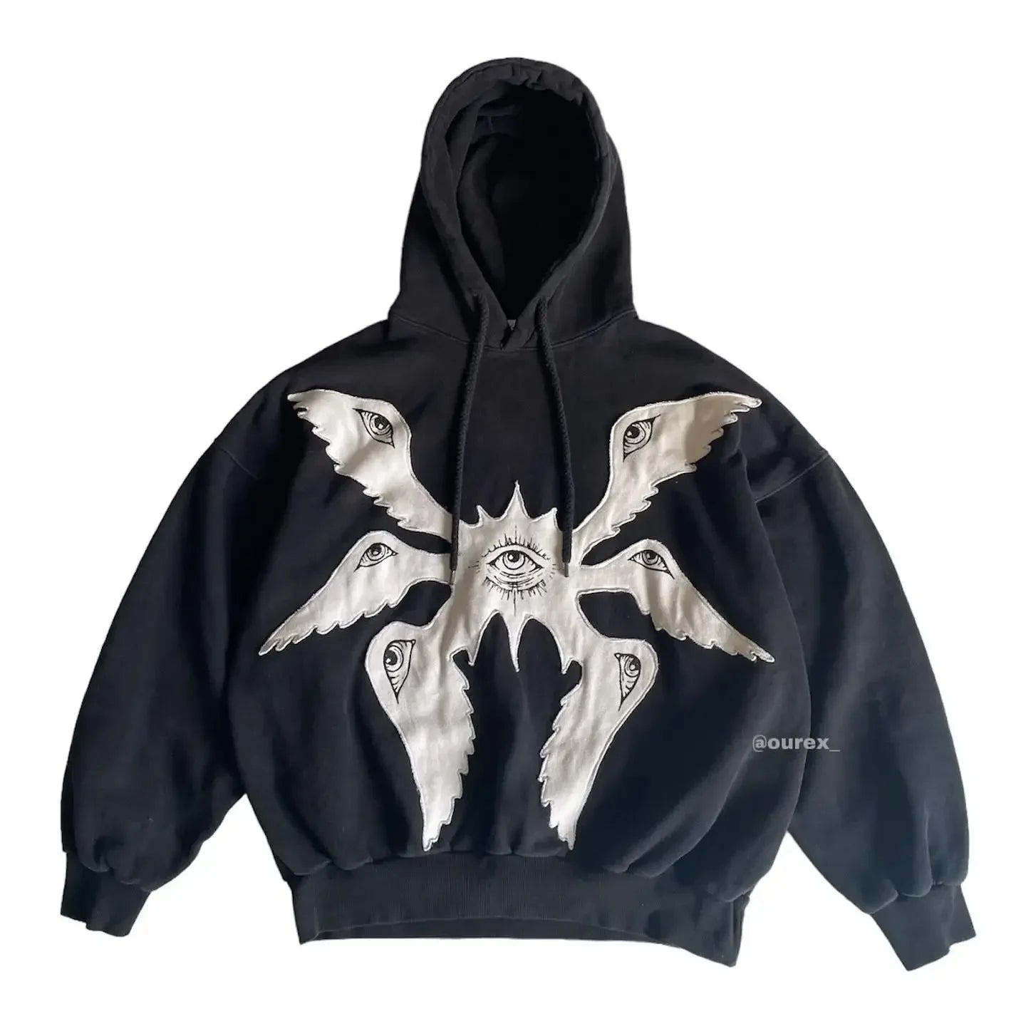 Angel eye oversized hoodie